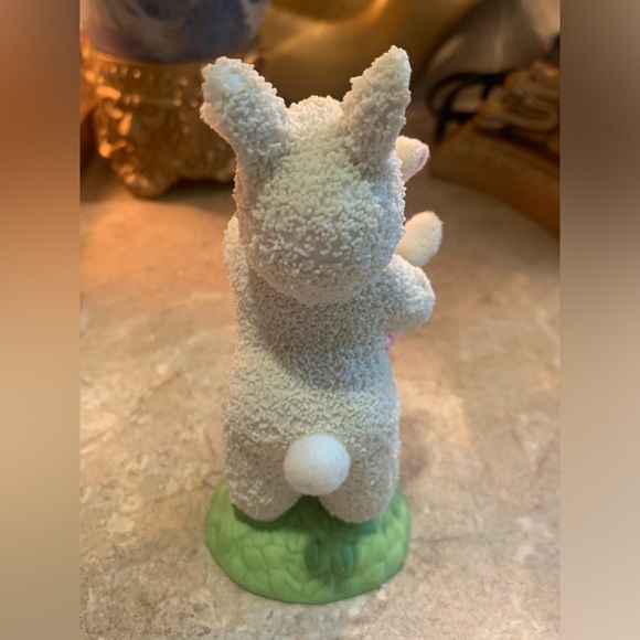 Dept 56 Snow bunnies Easter/Spring Love My Little Bunny 2005 - Picture 4 of 8